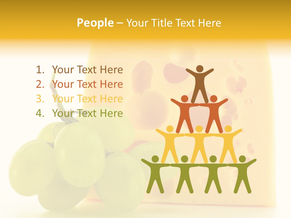 Breakfast Fresh Edam PowerPoint Template