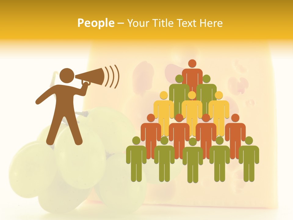 Breakfast Fresh Edam PowerPoint Template