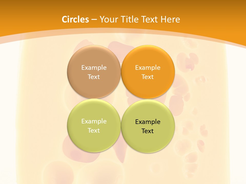 Breakfast Food Appetizer PowerPoint Template