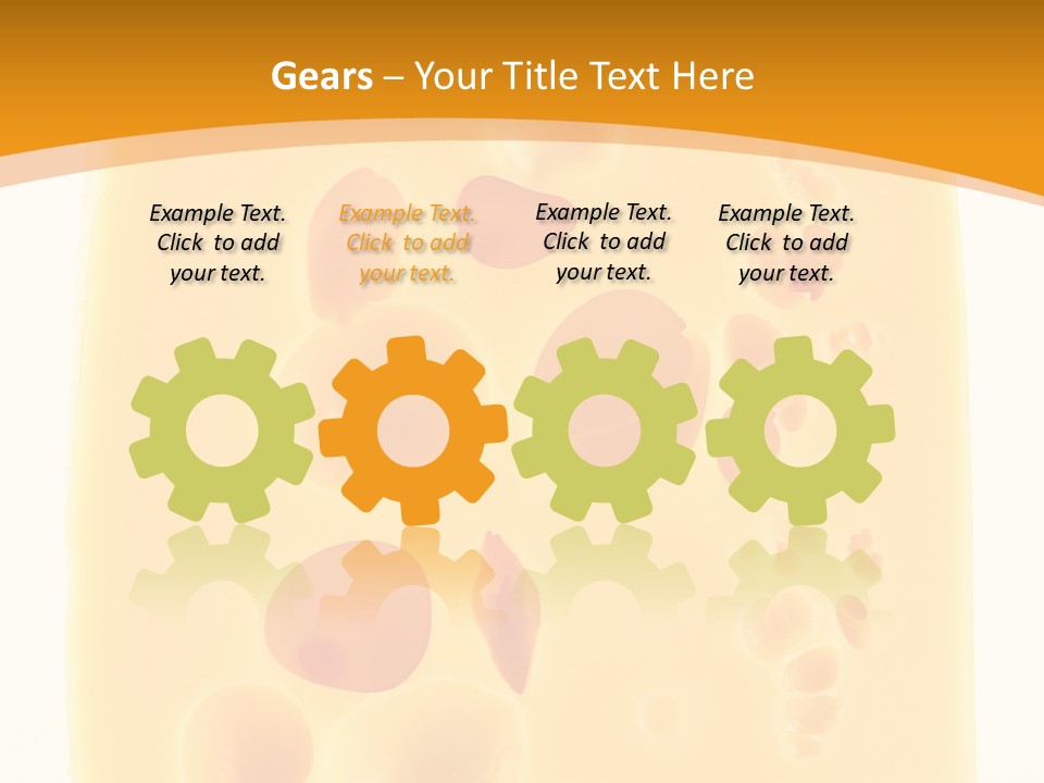 Breakfast Food Appetizer PowerPoint Template