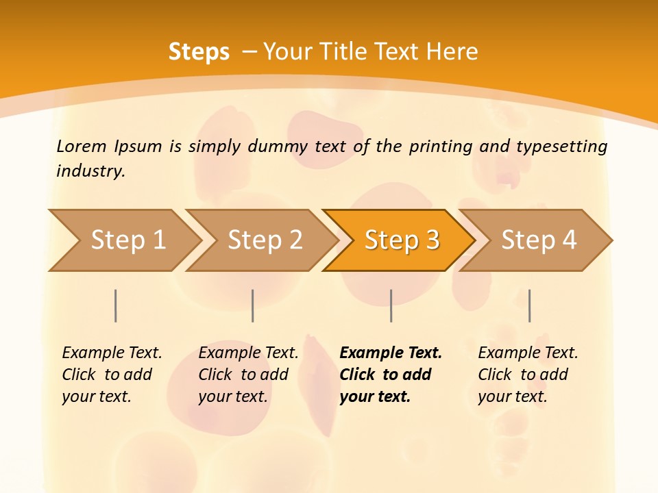 Breakfast Food Appetizer PowerPoint Template