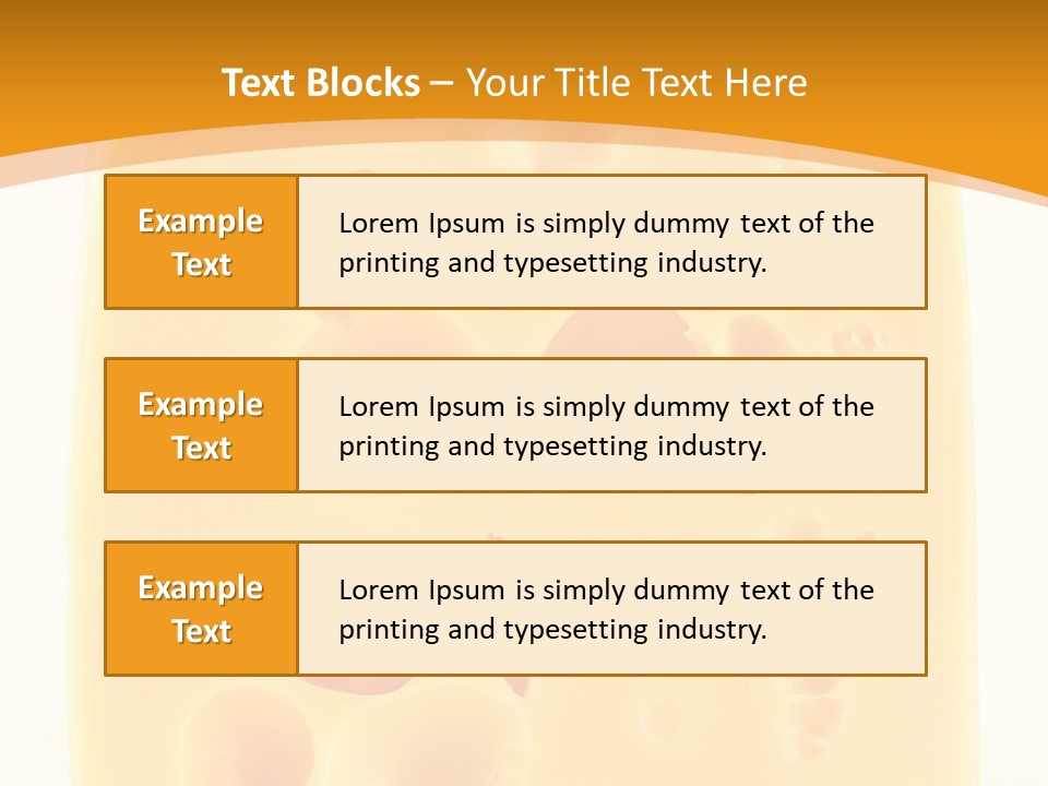 Breakfast Food Appetizer PowerPoint Template