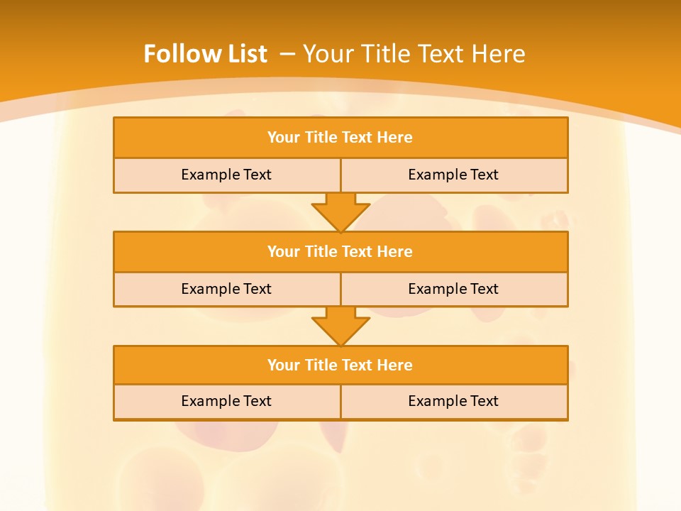 Breakfast Food Appetizer PowerPoint Template