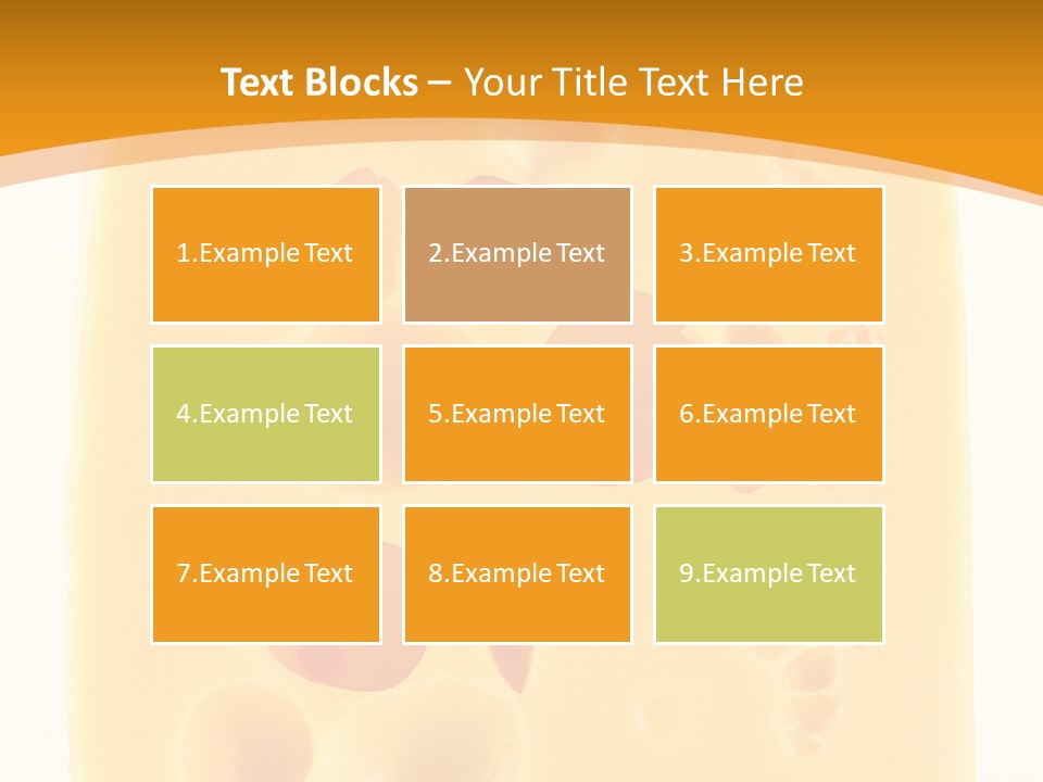 Breakfast Food Appetizer PowerPoint Template
