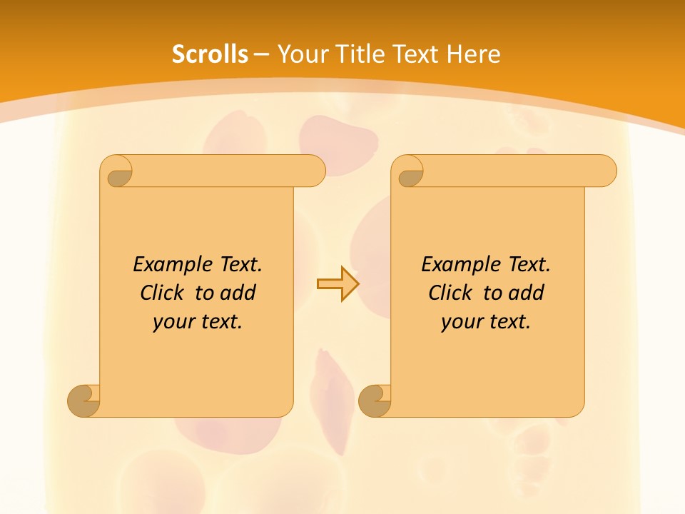 Breakfast Food Appetizer PowerPoint Template