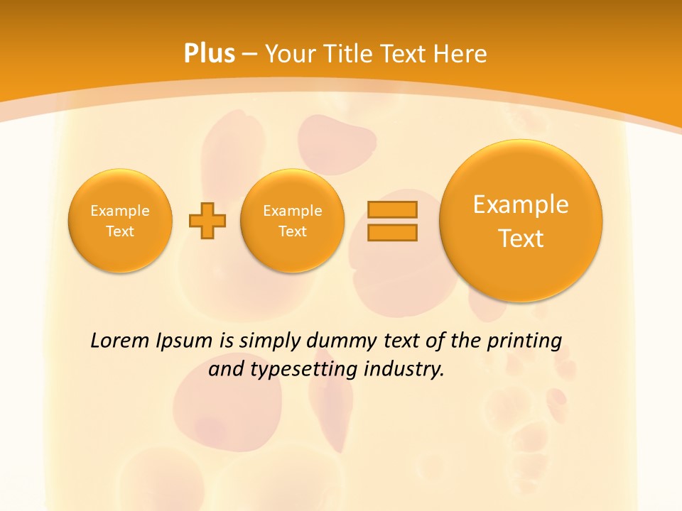Breakfast Food Appetizer PowerPoint Template