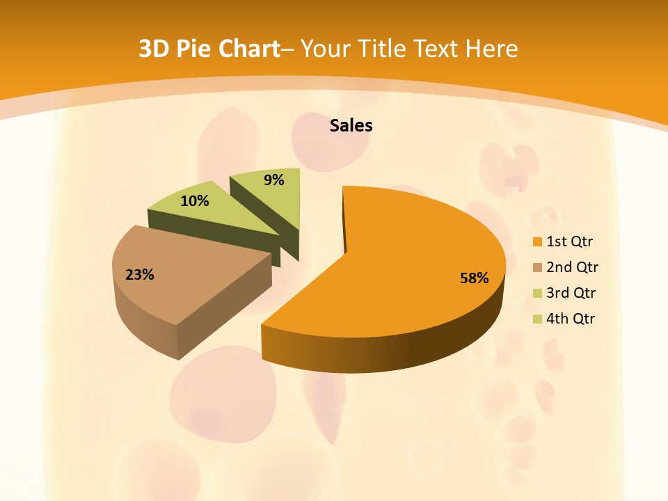 Breakfast Food Appetizer PowerPoint Template