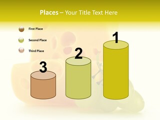 White Slice Appetizer PowerPoint Template
