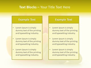 White Slice Appetizer PowerPoint Template