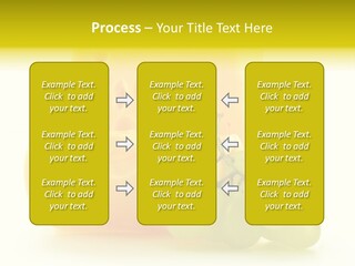 White Slice Appetizer PowerPoint Template