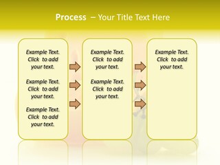 White Slice Appetizer PowerPoint Template
