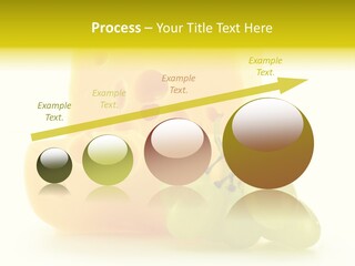 White Slice Appetizer PowerPoint Template