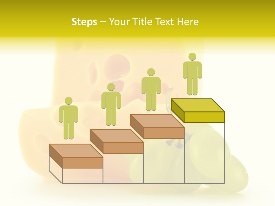 White Slice Appetizer PowerPoint Template