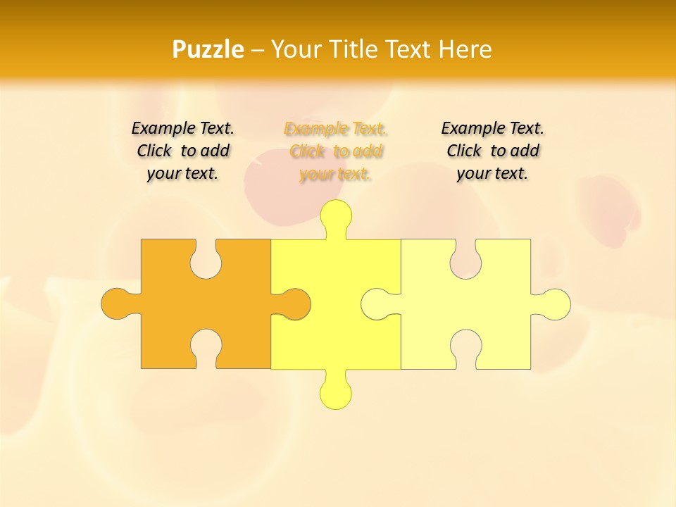 Piece Edam Grocery PowerPoint Template