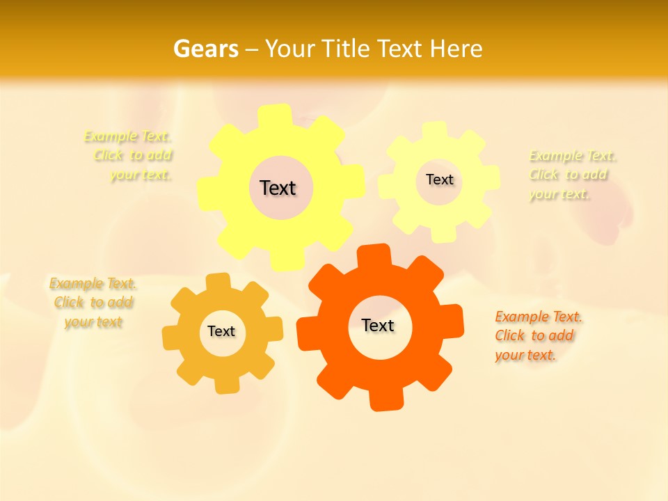 Piece Edam Grocery PowerPoint Template