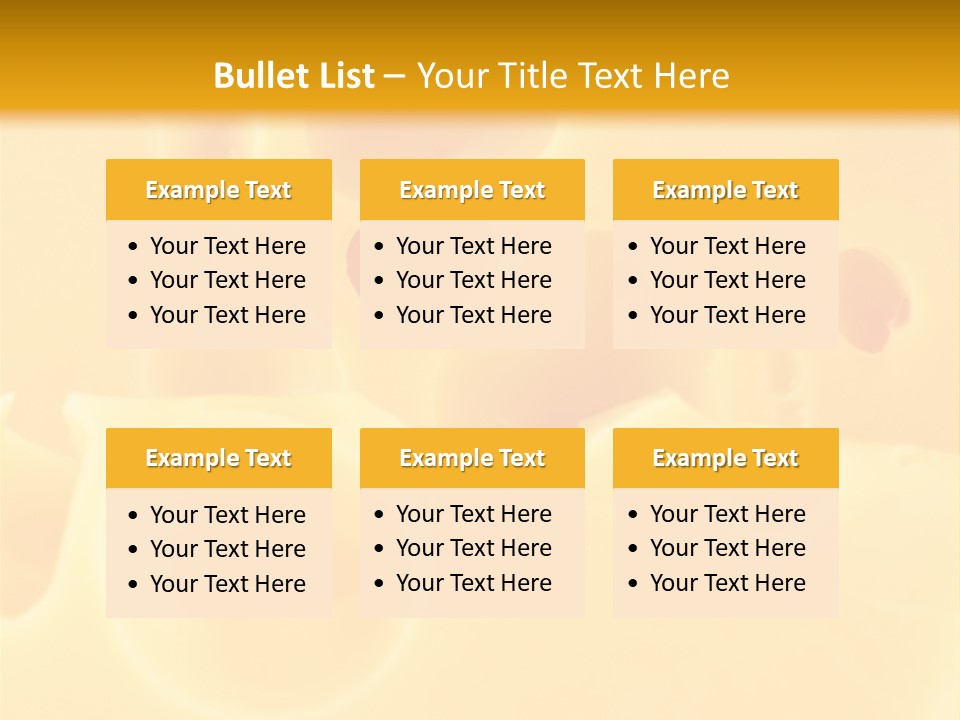 Piece Edam Grocery PowerPoint Template