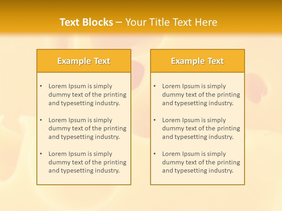 Piece Edam Grocery PowerPoint Template