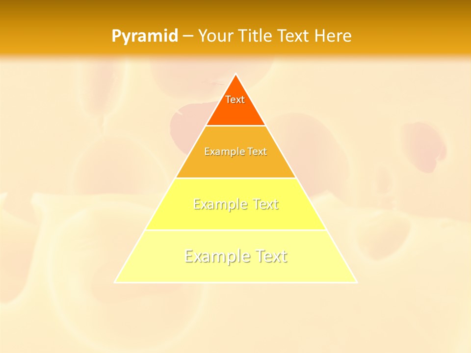 Piece Edam Grocery PowerPoint Template