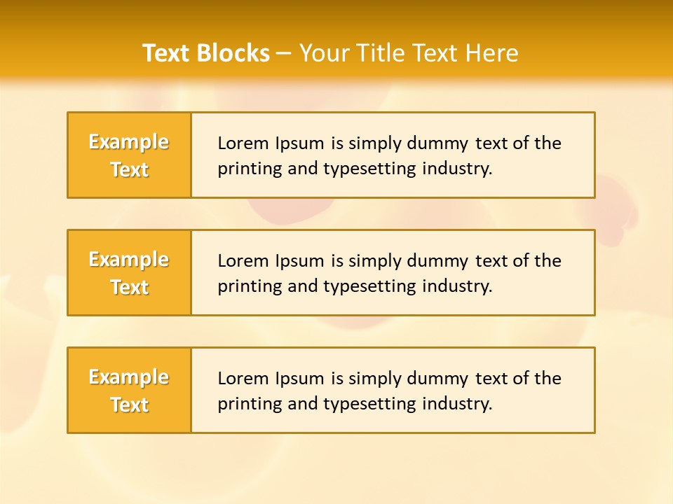 Piece Edam Grocery PowerPoint Template