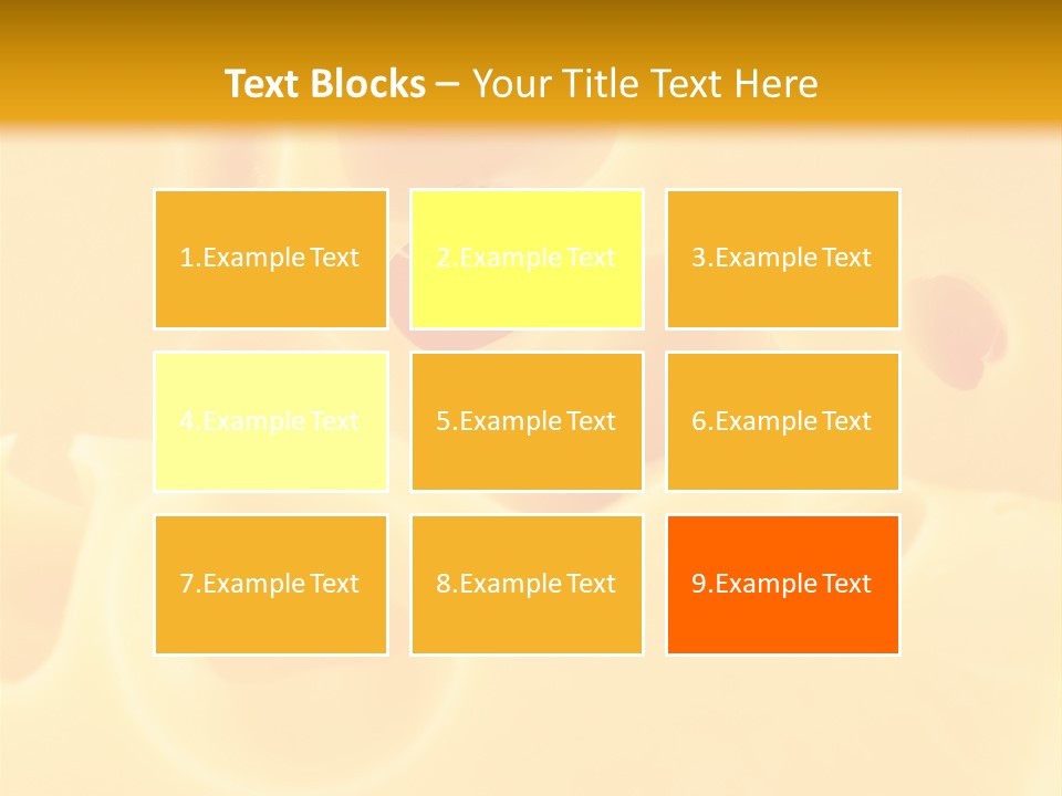 Piece Edam Grocery PowerPoint Template