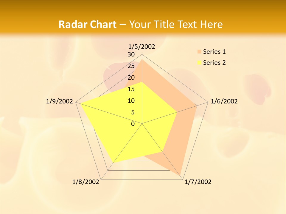 Piece Edam Grocery PowerPoint Template