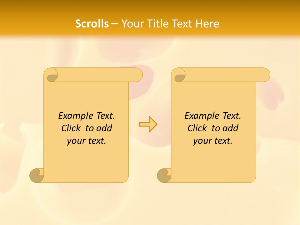 Piece Edam Grocery PowerPoint Template