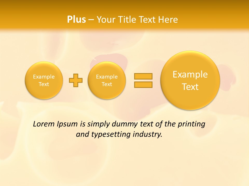 Piece Edam Grocery PowerPoint Template