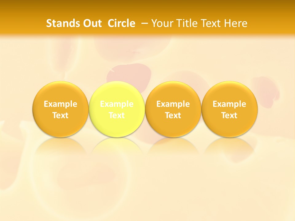 Piece Edam Grocery PowerPoint Template