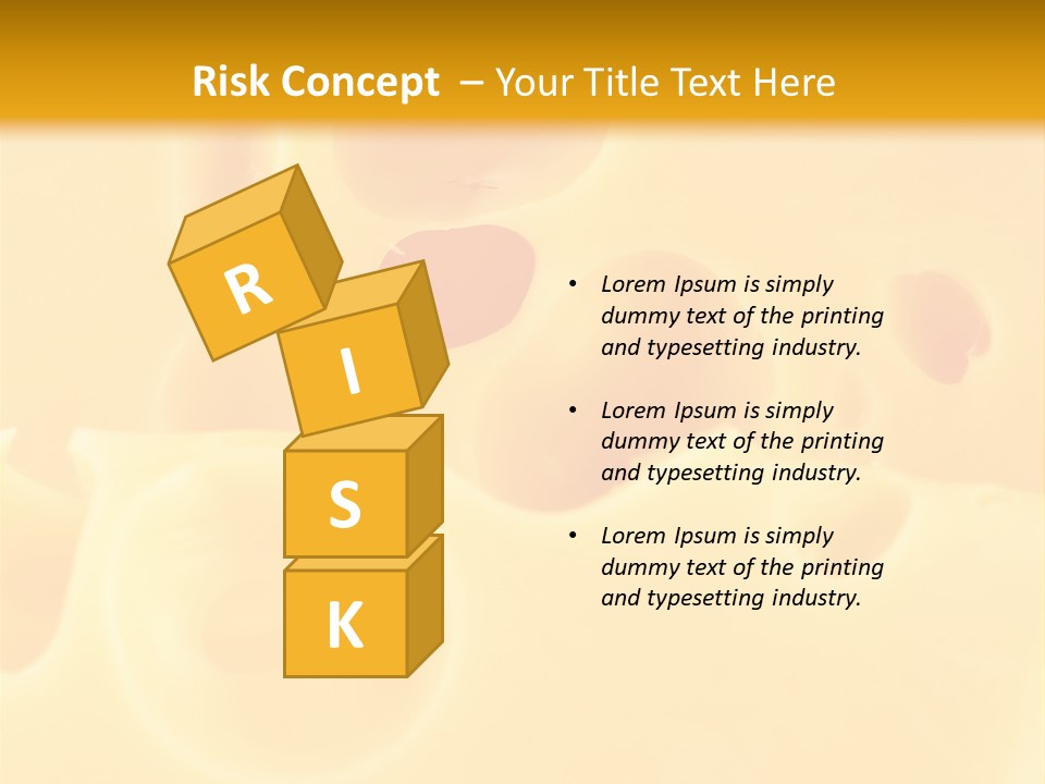 Piece Edam Grocery PowerPoint Template