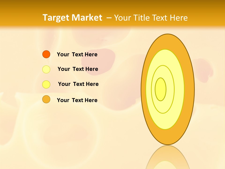 Piece Edam Grocery PowerPoint Template