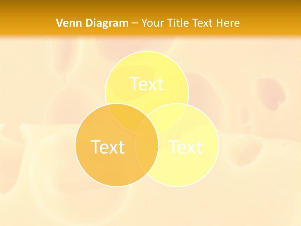 Piece Edam Grocery PowerPoint Template