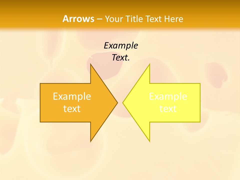 Piece Edam Grocery PowerPoint Template