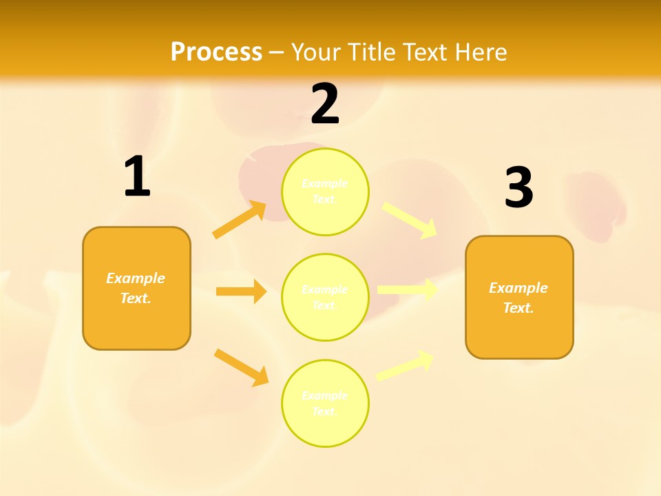 Piece Edam Grocery PowerPoint Template