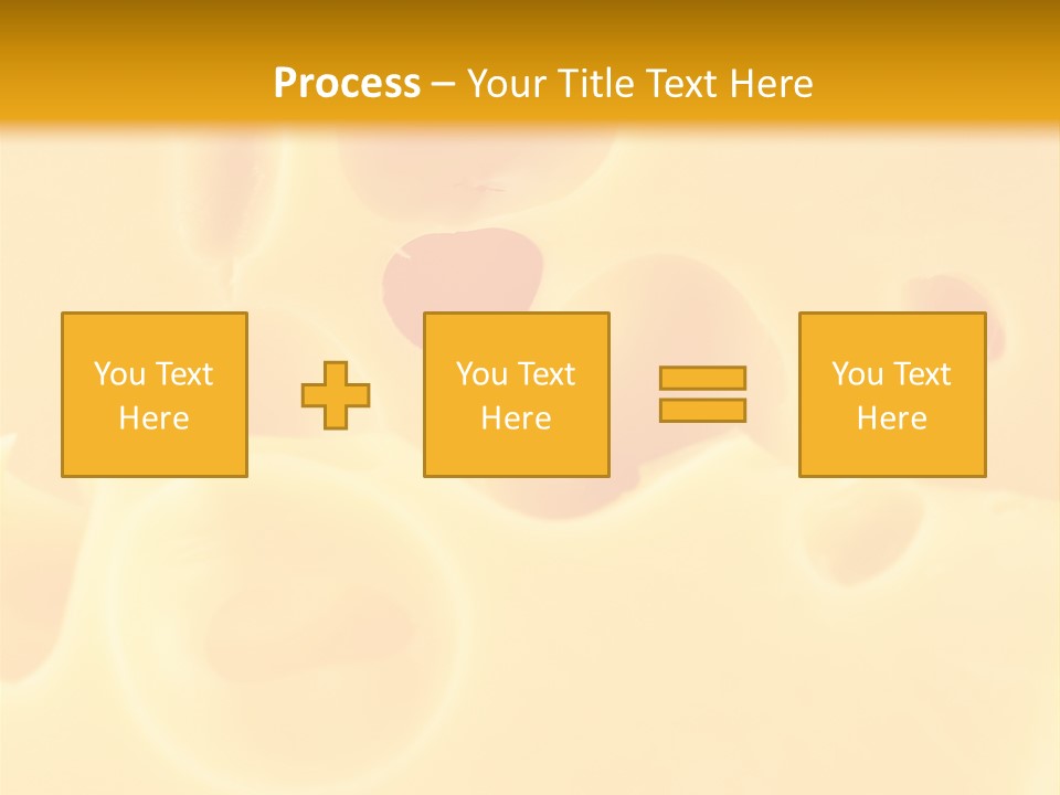 Piece Edam Grocery PowerPoint Template