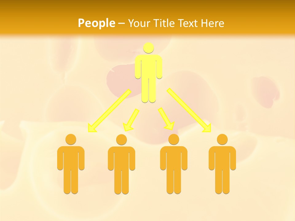 Piece Edam Grocery PowerPoint Template