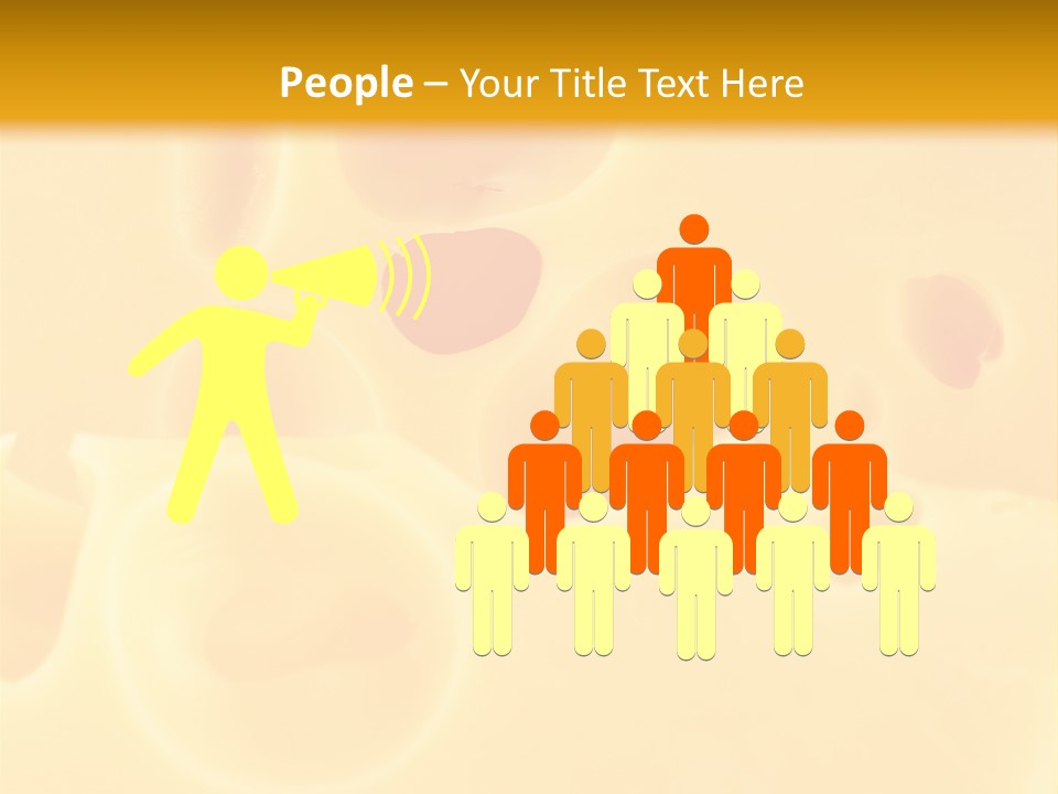 Piece Edam Grocery PowerPoint Template