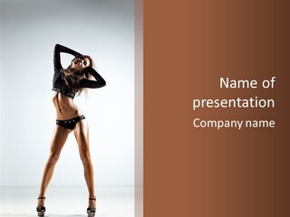 Elegance Glamour Flexibility PowerPoint Template