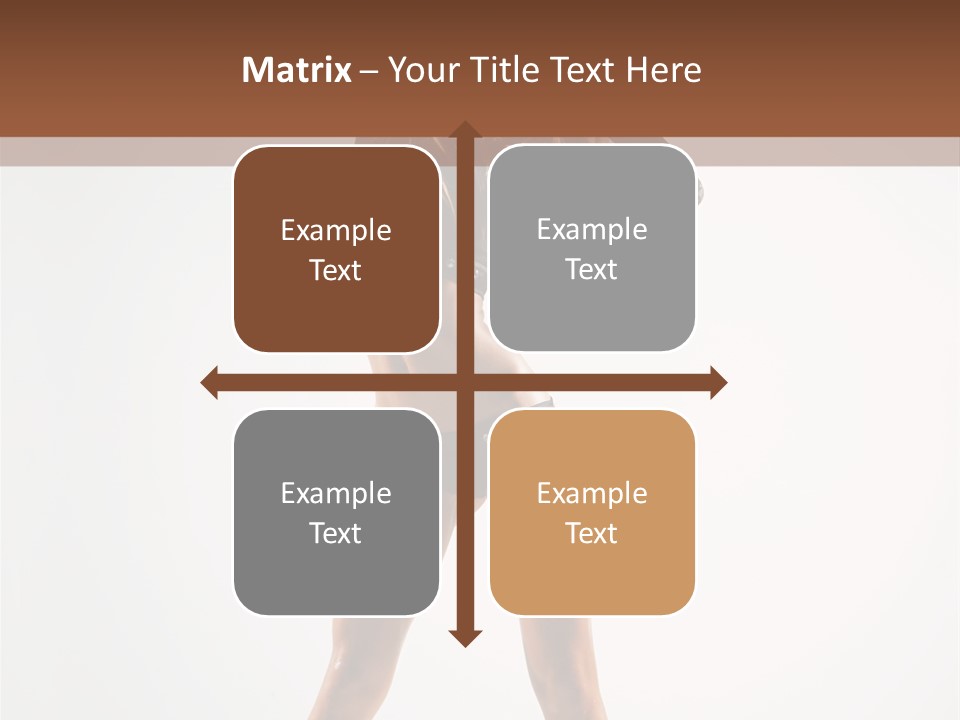 Elegance Glamour Flexibility PowerPoint Template