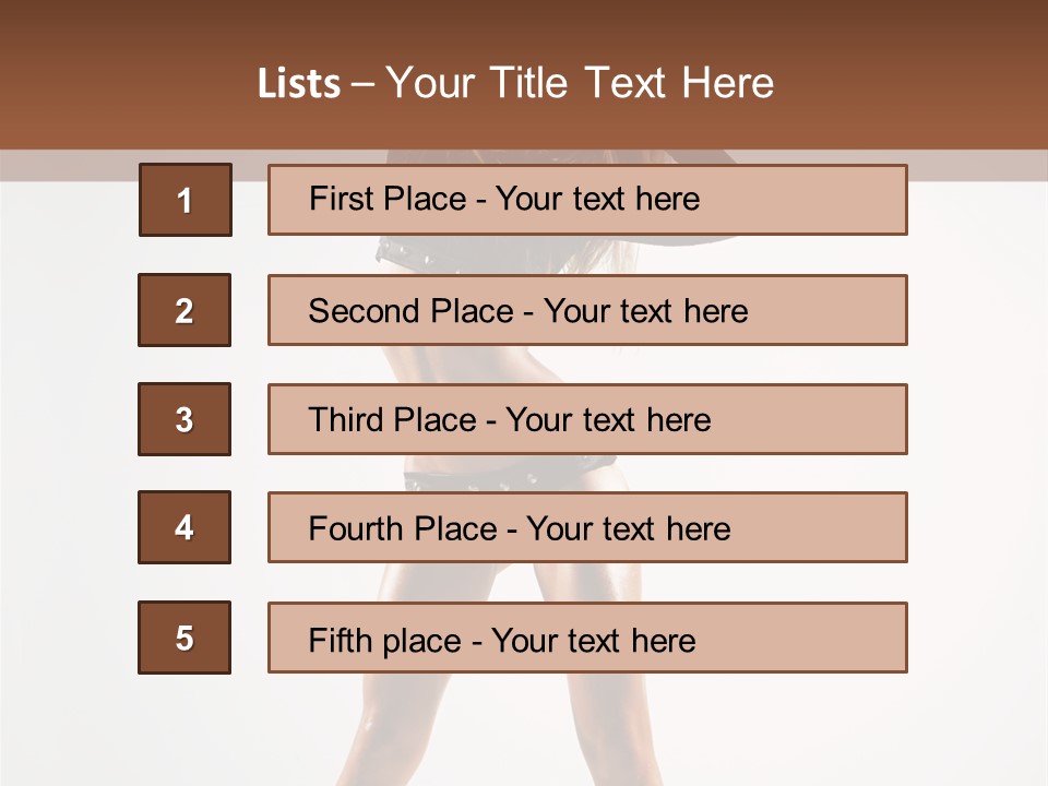 Elegance Glamour Flexibility PowerPoint Template