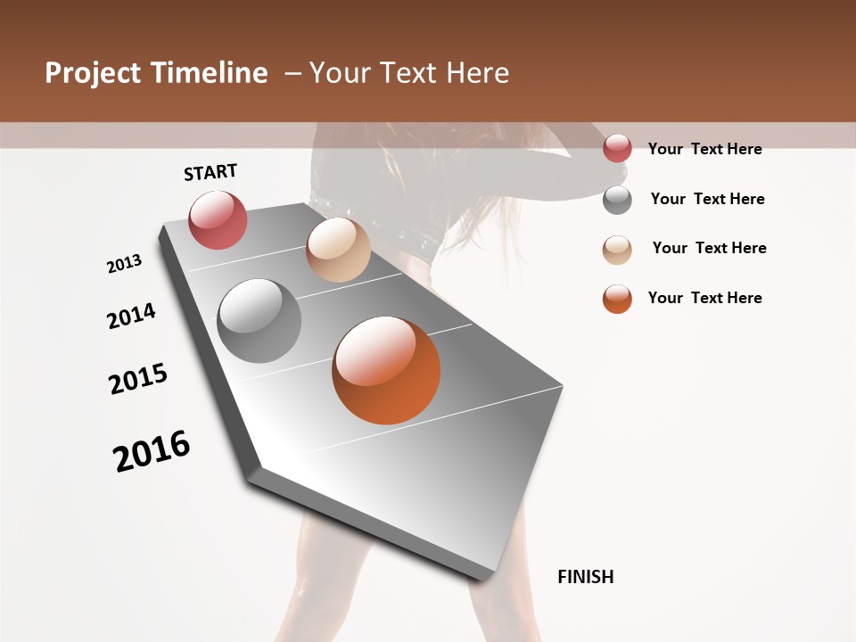 Elegance Glamour Flexibility PowerPoint Template