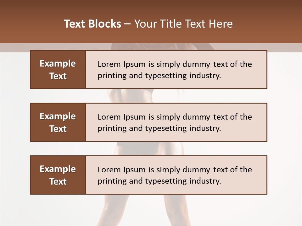 Elegance Glamour Flexibility PowerPoint Template