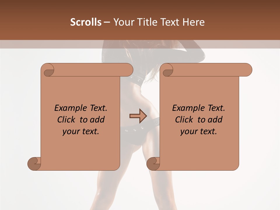 Elegance Glamour Flexibility PowerPoint Template
