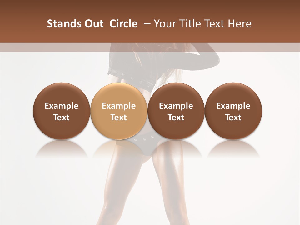 Elegance Glamour Flexibility PowerPoint Template