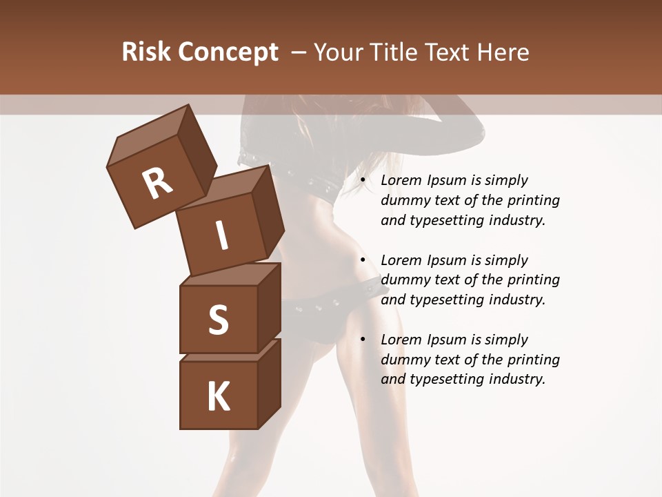 Elegance Glamour Flexibility PowerPoint Template