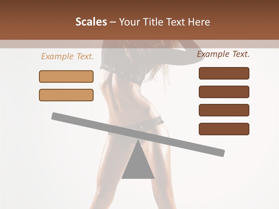 Elegance Glamour Flexibility PowerPoint Template