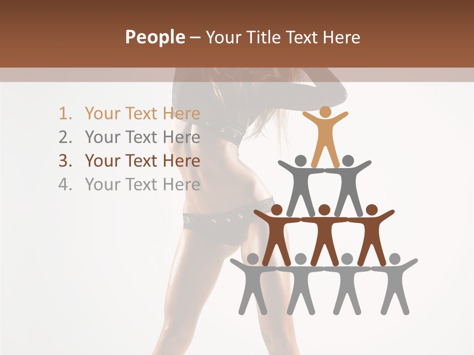 Elegance Glamour Flexibility PowerPoint Template