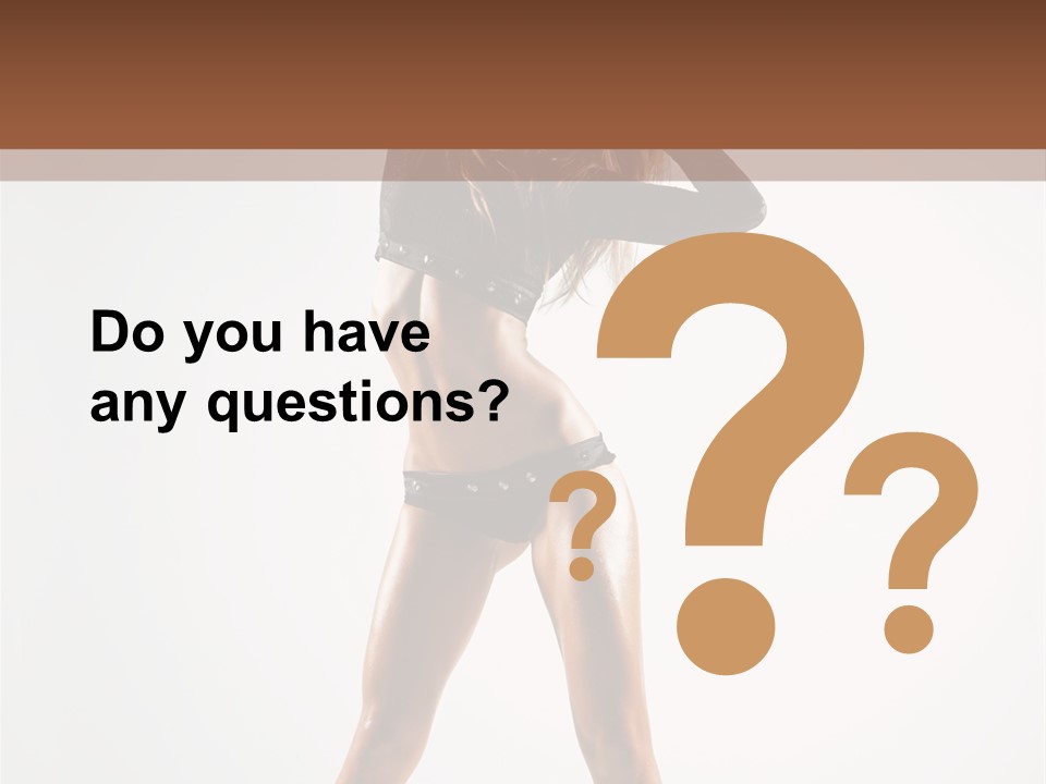 Elegance Glamour Flexibility PowerPoint Template