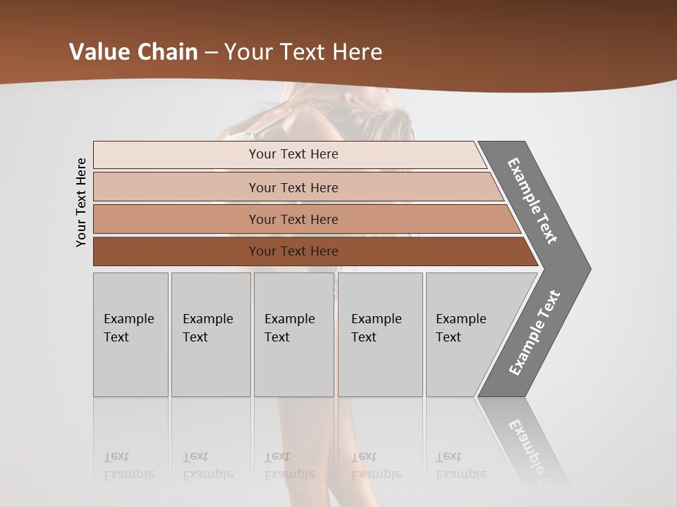 Vertical Posing Modern PowerPoint Template