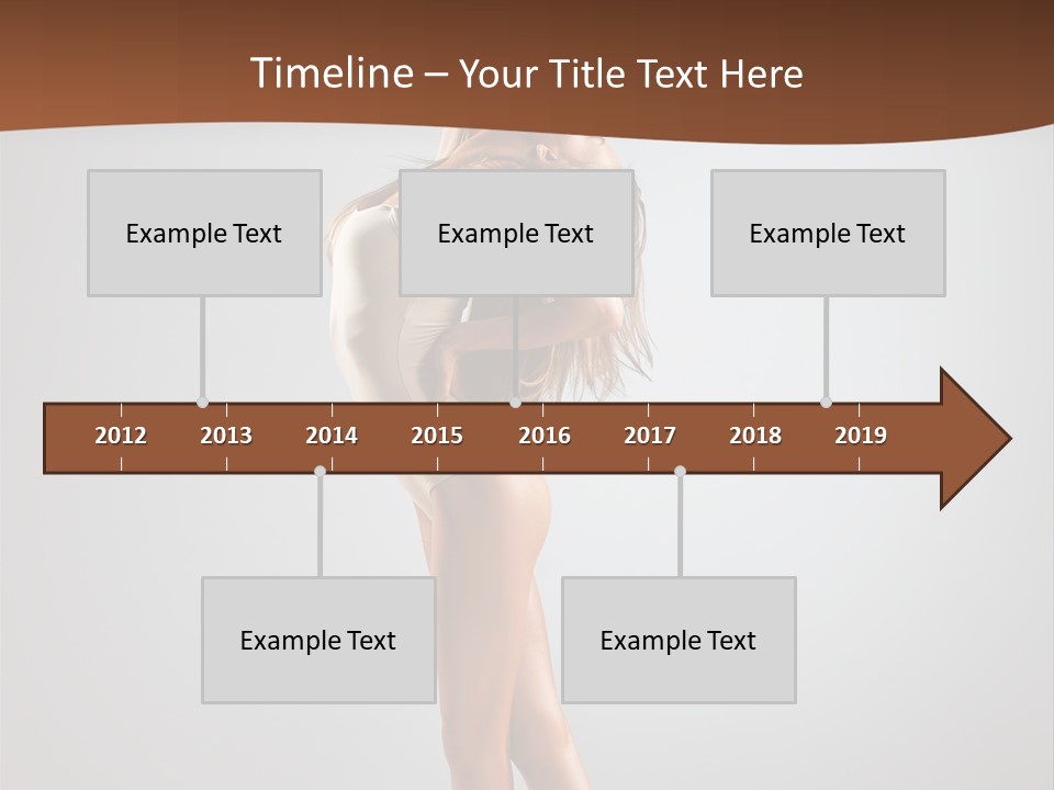 Vertical Posing Modern PowerPoint Template