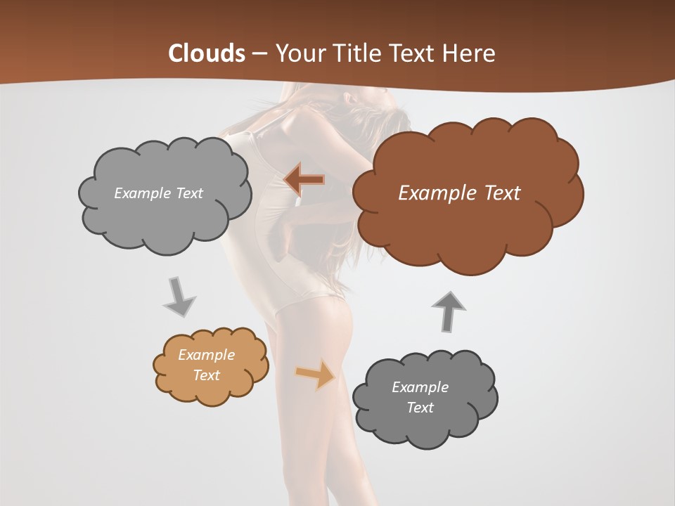 Vertical Posing Modern PowerPoint Template